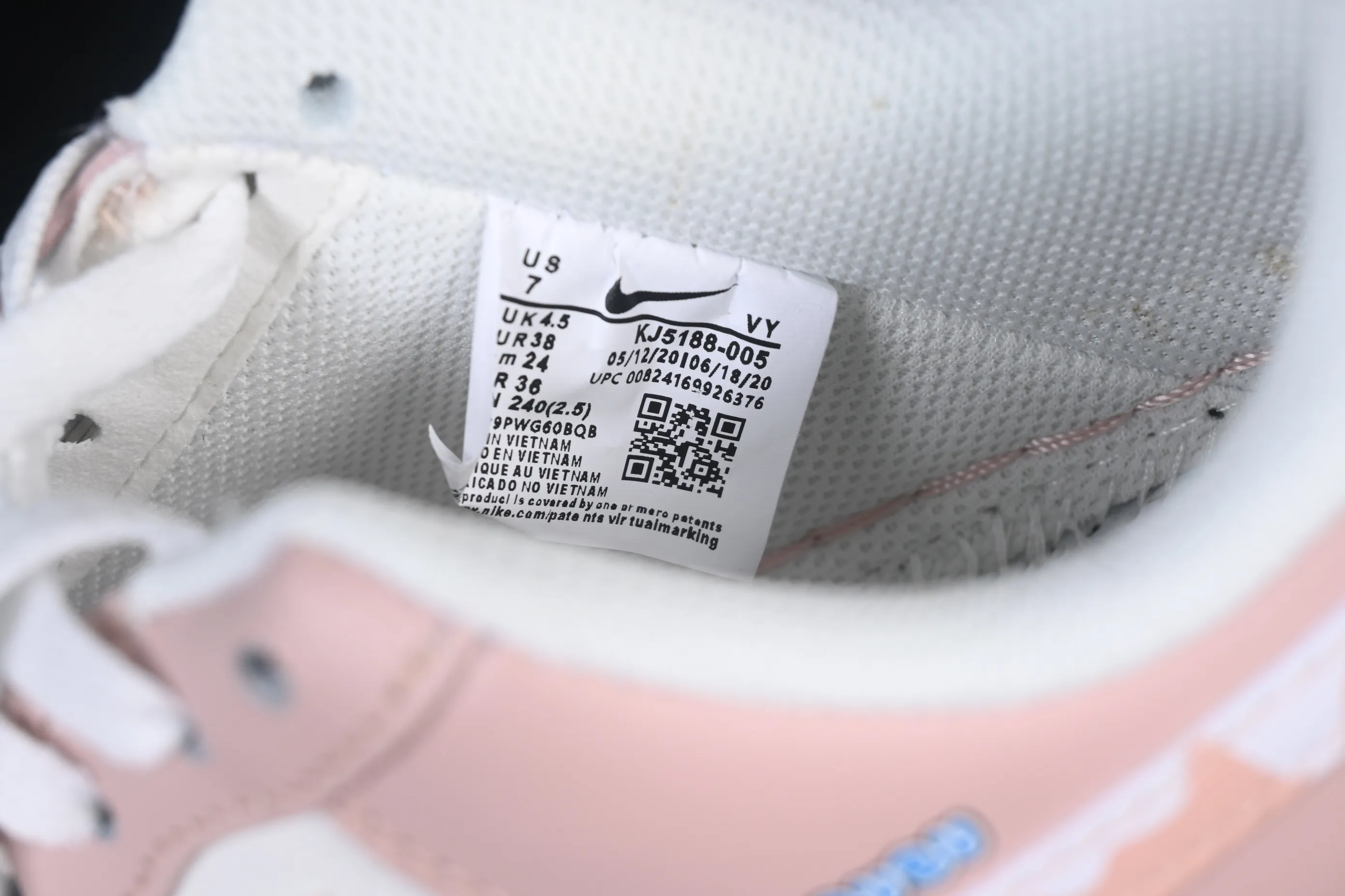 All Categories Nk Air Force 1 Air Force Series Nk Air Force 1 Low Air Force Low Nike Air Force 1'07 Low Pink Graffiti Lab Air Force One Low Casual Shoes KJ5188-005
